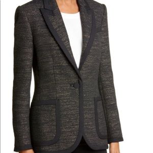 Equipment Bodanne Metallic Tweed Blazer, NWT, Sz 2
